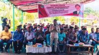 Wakil Ketua II DPRD Maluku Utara, Sahril Taher saat melaksanakan Silaturahmi di Malifut, Halmahera Utara, Sabtu 23 Juli 2022.