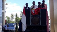 Barisan Rakyat Morotai Bersatu (BRMB) gelar aksi tandingan, foto: (ul/beritadetik.id).