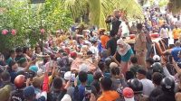 Evakuasi Jasad Korban terkaman buaya di Danau Tolire, Ternate, Maluku Utara.(Istimewa).