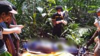 Korban pembunuhan di kali Gowonle Hutan Patani Timur pada Maret 2021 lalu.(beritadetik.id).