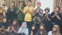 Peserta Jambore Nasional ke-XI Tahun 2022 asal Kabupaten Pulau Morotai saat diamankan di Mes Pemda Halteng, Jakarta, Jumat 26 Agustus 2022.(beritadetik.id)