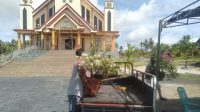 Gereja Jemaat Irene di wilayah Desa Daru Kecamatan Kao Utara, Halmahera Utara, (fic/beritadetik.id).