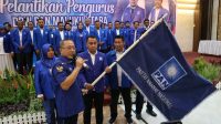 Zulkifli Hasan melantik pengurus DPW-PAN Maluku Utara, (ian/beritadetik.id).