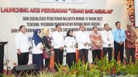 Wali Kota Ternate, M. Tauhid Soleman melaunching program aksi perubahan (Teman Baik Andalan), Rabu 21 Desember 2022.