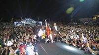 Grup Band Naff dan Kotak saat hibur warga Ternate, Rabu (28/12/2022.