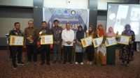 Penerima penghargaan produktivitas Siddhakarya 2022 dari Pemerintah Provinsi Maluku Utara, Selasa (27/12).