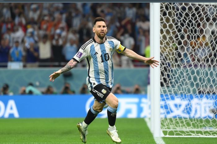 Kapten Timnas Argentina Lionel Messi.(istimewa).