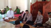Polsek Malifut saat menggelar kegiatan Jumat curhat di Masjid Nurul Rahman Desa Peleri, Kecamatan Malifut, Jumat 13 Januari 2023.(Istimewa).