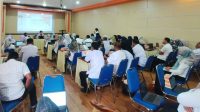 Kegiatan Sosialisasi Aplikasi FMIS di Aula Kantor BPKAD Kota Ternate, Kamis 26 Januari 2023.(Foto Alfian Hattari/