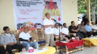 Wali Kota Ternate, M. Tauhid Soleman mengukuhkan  kelompok sadar wisata Andalan, Sabtu 4 Februari 2023.(Foto : Alfian Hattari/beritadetik.id).