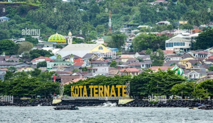 Kota Ternate, Provinsi Maluku Utara.(Istimewa).
