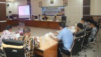 Rapat Koordinasi Tim Pengendalian Inflasi Daerah (TPID) Kota Ternate, Kamis 16 Februari 2023.(Foto : Alfian Hattari/beritadetik.id).