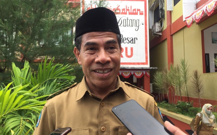 Kepala Dinas Pendidikan (Kadisdik) Kota Ternate Muslim Gani.(istimewa).