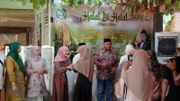 Acara Halal Bihalal yang digelar Dinas Pertanian Provinsi Maluku Utara, bertempat Resto Villa Riah, Kelurahan Sasa, Kecamatan Ternate Selatan, Jumat (28/4/2023).
