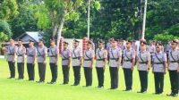 Serah terima sejumlah Pejabat Polres Halmahera Barat, Senin 15 Mei 2023.(Foto : Istimewa).