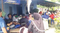 DPC PDI-P Kabupaten Halmahera Utara saat menggelar kegiatan pelayanan kesehatan gratis di Desa Gorua dan desa Popolo, Kecamatan Tobelo Utara, Senin (1/5/2023).