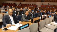 Bupati Pulau Taliabu, Maluku Utara, Aliong Mus mengikuti pertemuan UNGEGN di Markas PBB di New York, Rabu (3/5/2023).
