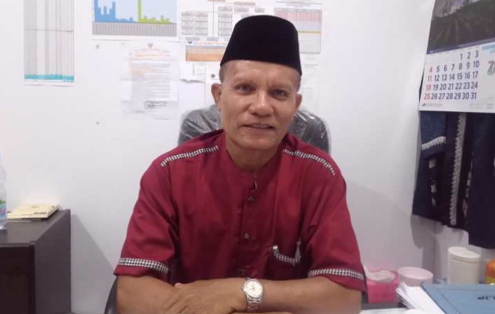 Ketua Panitia Ujian, Dinas Pendidikan Kota Ternate, Hi. Ruslan Mustafa.(istimewa).