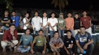 Mahasiswa Halmahera Barat di Kota Ternate saat gelar rapat konsolidasi, Sabtu akhir pekan lalu. (Istimewa).