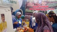 produk olahan rempah-rempah khas Kota Ternate menjadi pusat perhatian pengunjung pada kegiatan yang digelar pada Jumat (10/62023).