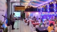 Acara Gala Dinner yang digelar FK-UI di Hotel Molokai Desa Juanga Kecamatan Morotai Selatan, Jum'at (21/07/2023).