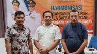 Kegiatan Harmonisasi RDTR Kawasan Perkotaan Bobong yang berlangsung di Muara Mall Kota Ternate, Jumat (21/7/2023).