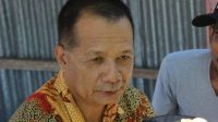 Ketua FKUB Halmahera Barat, Martinus Dijawa.(Foto : Nia/beritadetik.id).