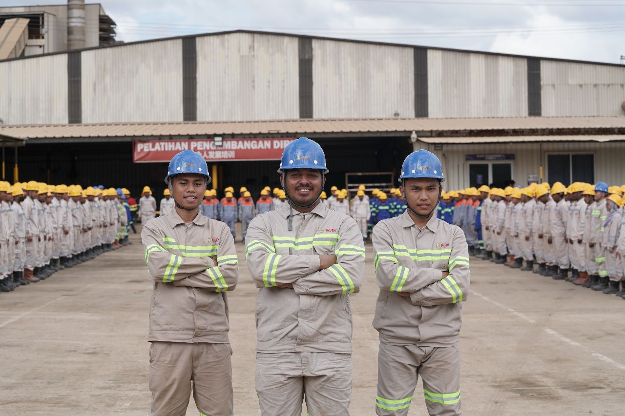 Pelatihan Karyawan PT. Indonesia Weda Bay Industrial Park (IWIP). Foto : Istimewa.