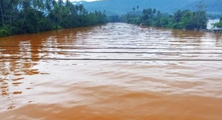 Sungai di Kawasan Boki Maruru, Desa Sagea, Kecamatan Weda Utara, Halmahera Tengah.(Ist).