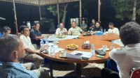Forum Grup Diskussion (FGD) dengan tema Maluku Utara Dalam Perspektif Kepentingan Maritim Global, di Pandopo H.Salahudin (pahlawan Nasional) Mako Lanal Ternate, Jumat (14/10) malam.