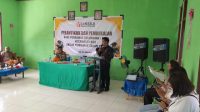 Pelantikan dan Bimbingan Teknis Panitia Pengawas Desa atau Kelurahan se Kecamatan Kao, Halmahera Utara, Senin 3 Juni 2024.(Istimewa).
