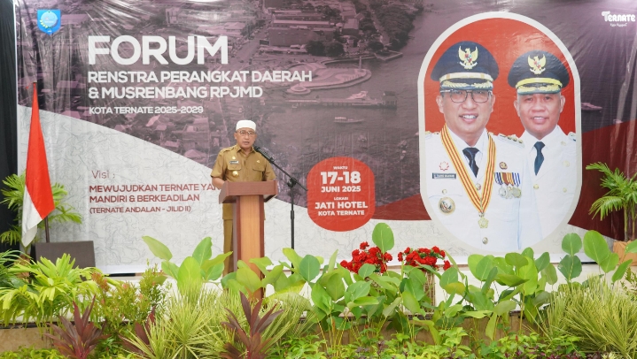 Wali Kota Ternate, M. Tauhid Soleman.(Istimewa).
