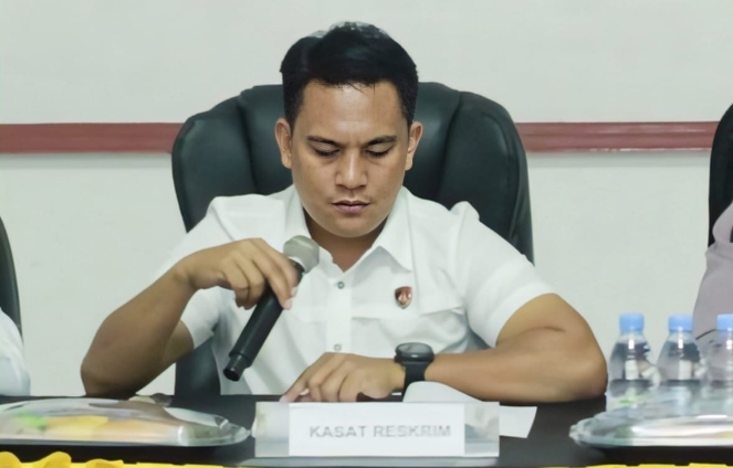 Kasat Reskrim Polres Halmahera Barat, Iptu Ikra Patamani. (Istimewa)