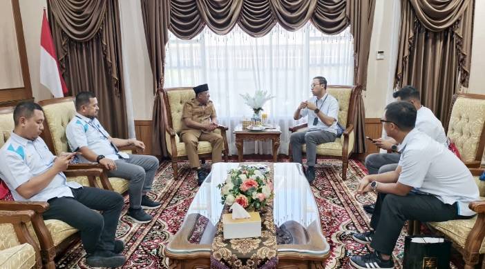 Sinergi antara PT PLN (Persero) Unit Pelaksana Pelayanan Pelanggan (UP3) Masohi dan Pemerintah Kabupaten Maluku Tengah.(Istimewa).